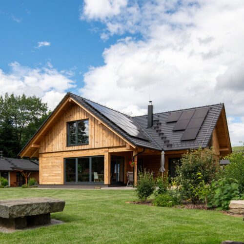 Moderní roubenka Malenice