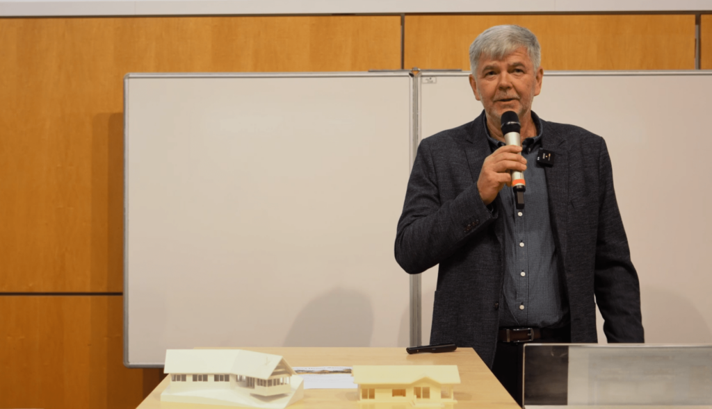 Přednáška o stavba a život v roubence z pohledu soudního znalce Otakara Koudelky