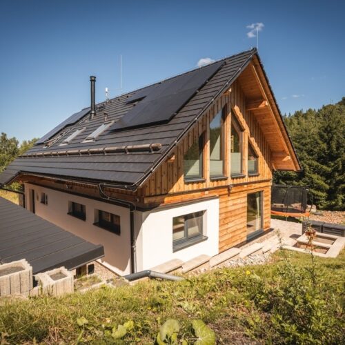 Moderní dřevostavba Český Jiřetín OK Pyrus