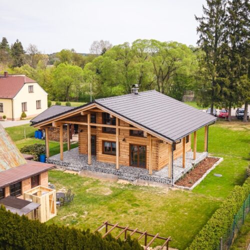 Netypická roubenka Malá Čermná OK Pyrus